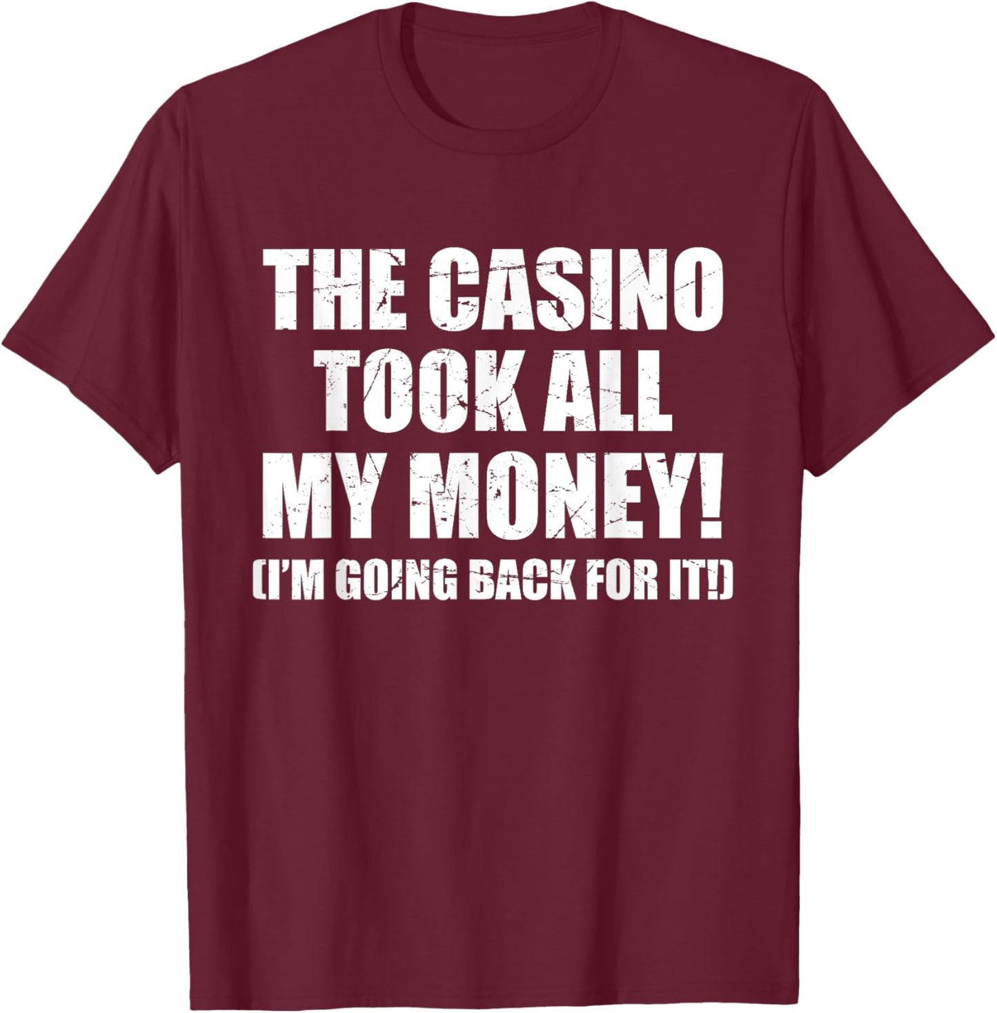 Funny Gambling Design Women Poker Lovers Gamblers T-Shirt - T-Shirt | Maroon