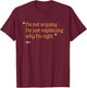 Custom Engineer Fathers Day Christmas Name Gift Quote Funny Birthday Personalized Name Idea T-Shirt - T-Shirt | Maroon