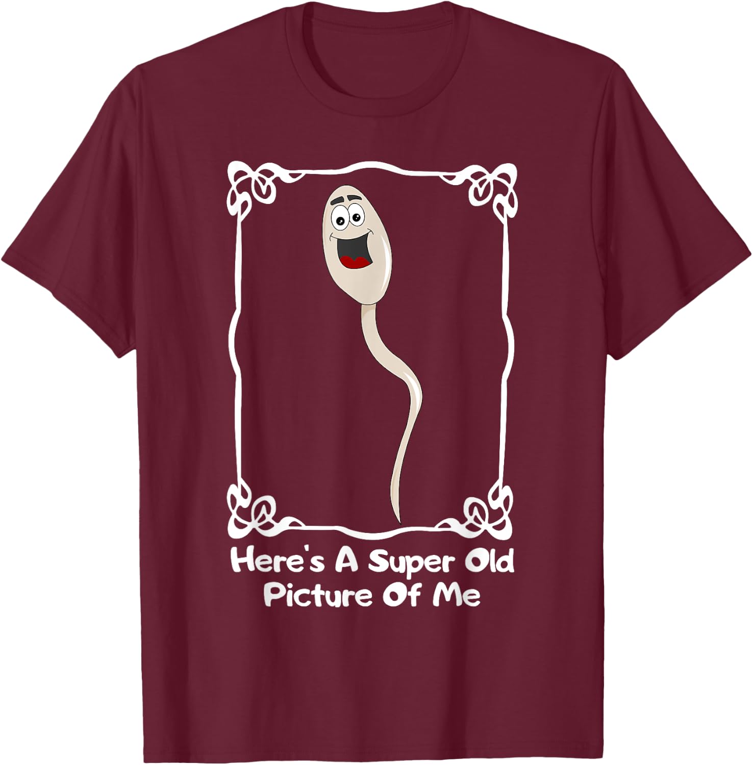 Funny Old Man Birthday Novelty Gag 50 Years Old & Up T-Shirt - T-Shirt | Maroon