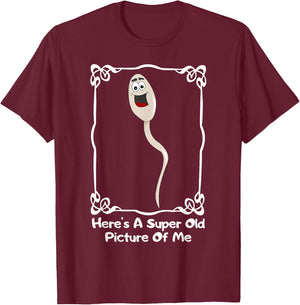 Funny Old Man Birthday Novelty Gag 50 Years Old & Up T-Shirt - T-Shirt | Maroon