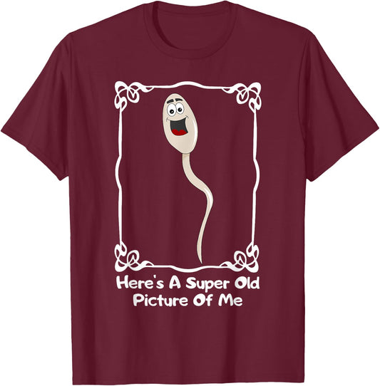 Funny Old Man Birthday Novelty Gag 50 Years Old & Up T-Shirt - T-Shirt | Maroon