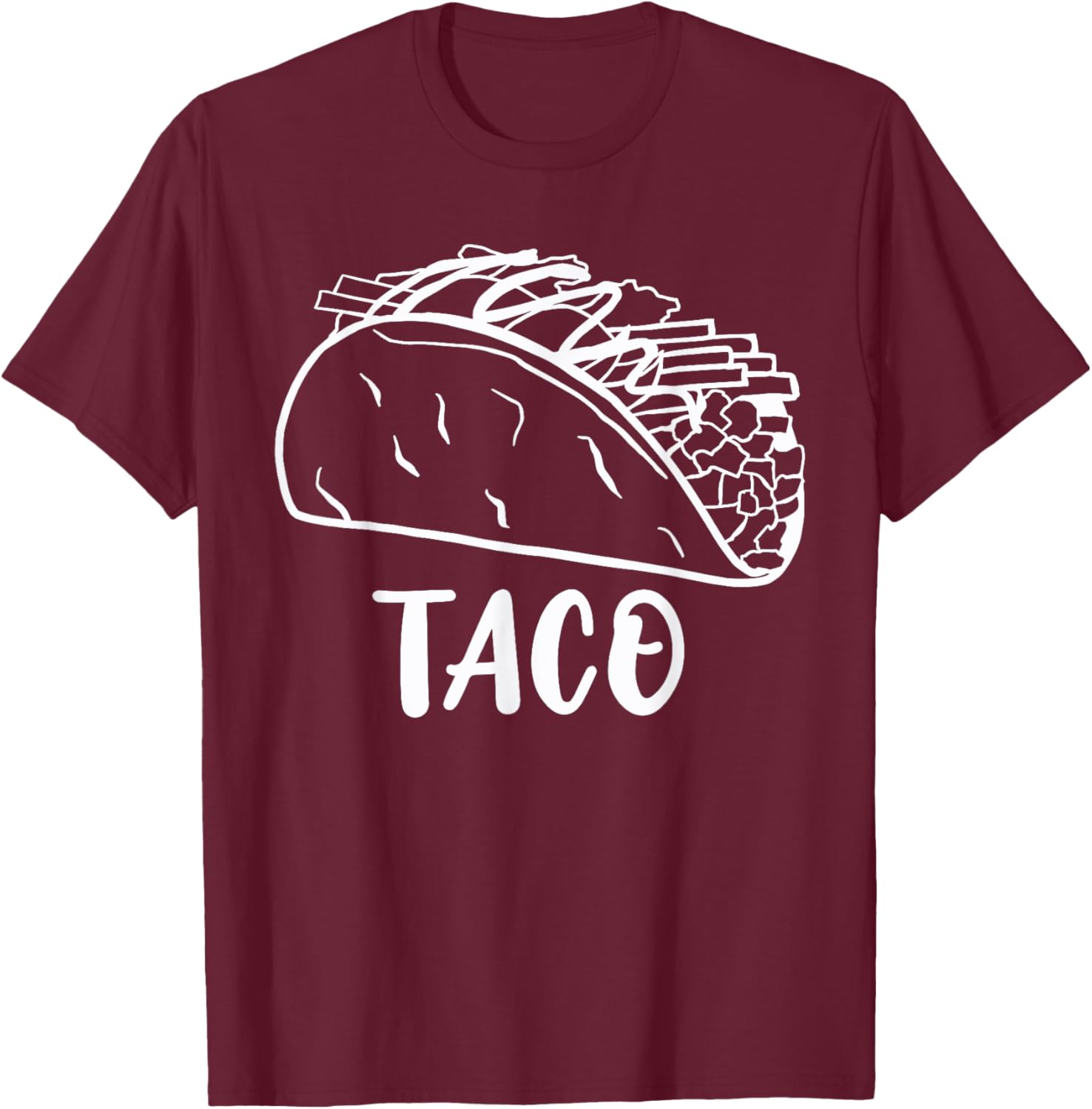 Burrito Taco Taquito Dad Mom Child Baby Matching Family T-Shirt - T-Shirt | Maroon