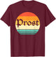 Retro Oktoberfest Shirt Men Kids Women Retro German Prost T-Shirt - T-Shirt | Maroon