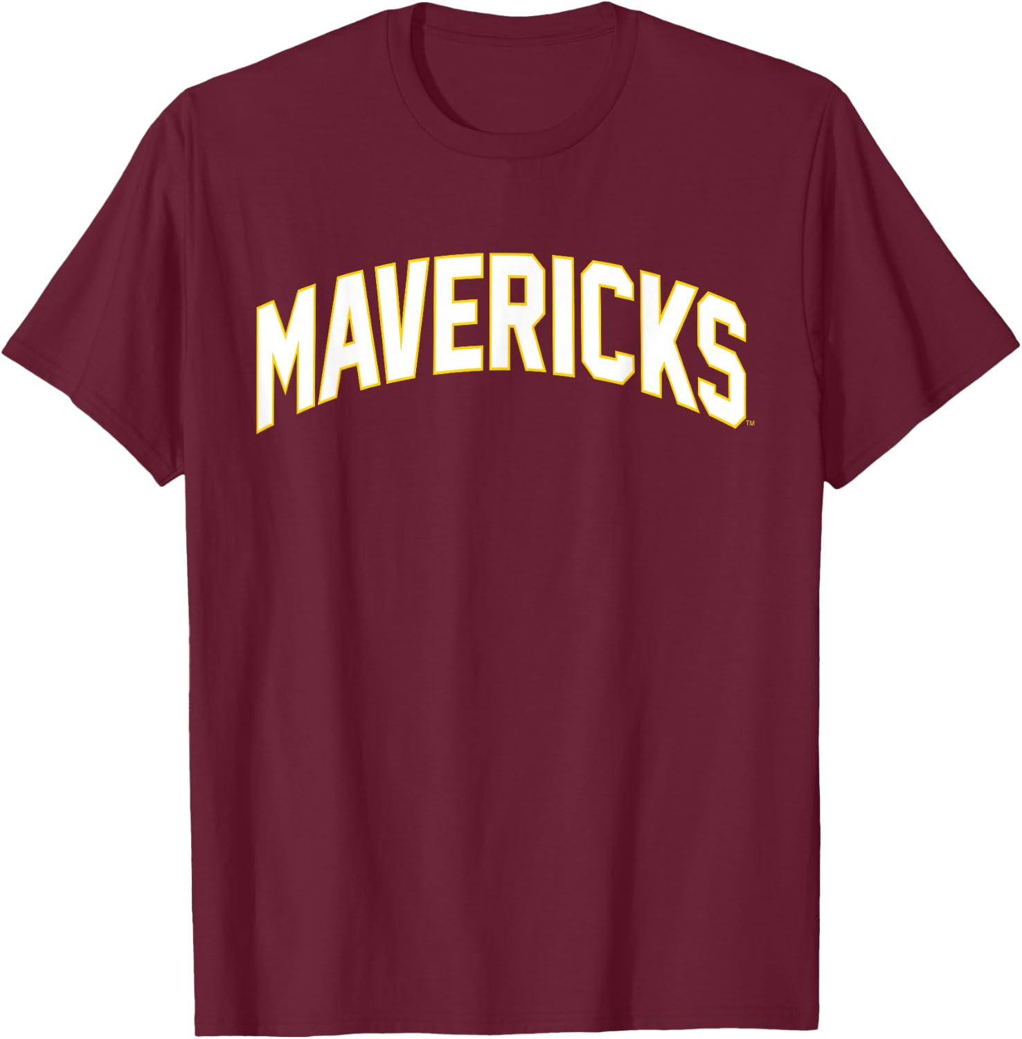 Colorado Mesa University Mavericks CMU T-Shirt - T-Shirt | Maroon