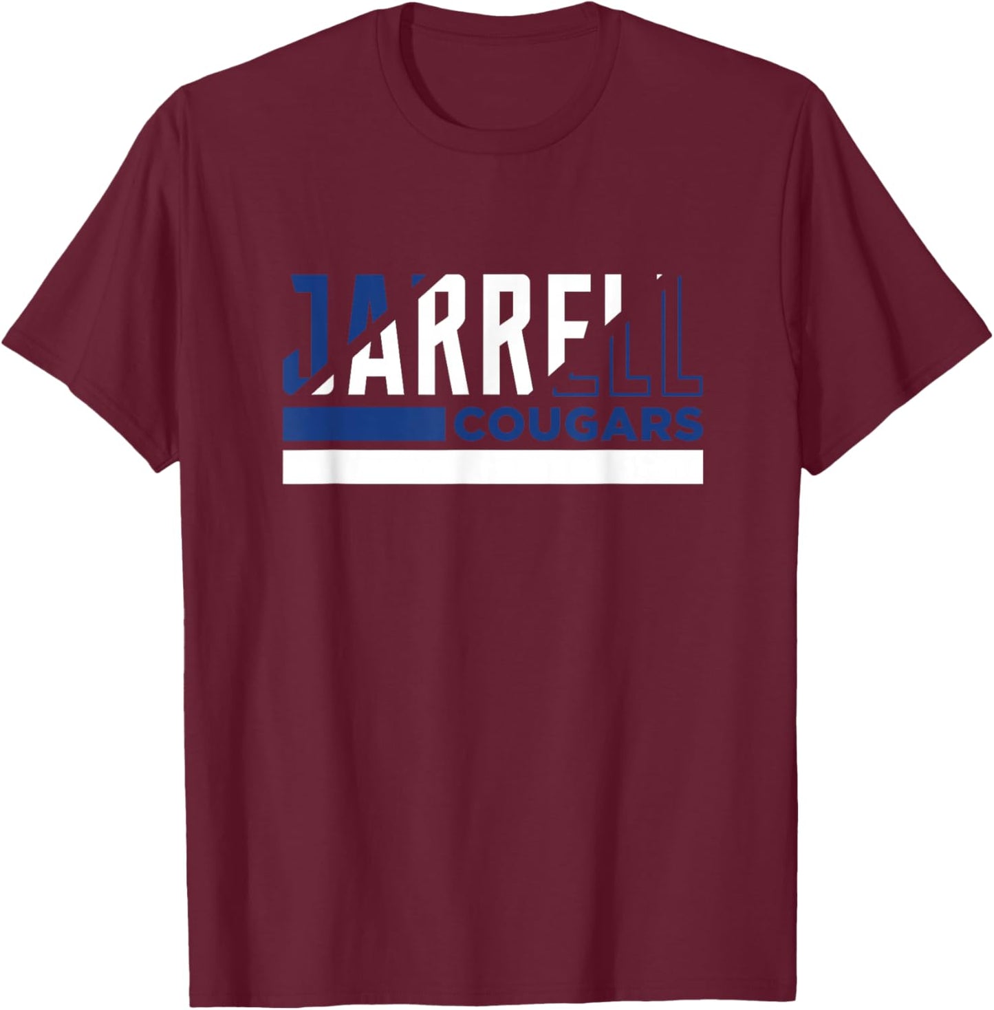 Jarrell Texas TX School Spirit T-Shirt - T-Shirt | Maroon