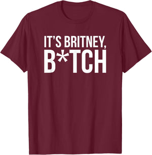 Britney Spears - It's Britney T-Shirt - T-Shirt | Maroon