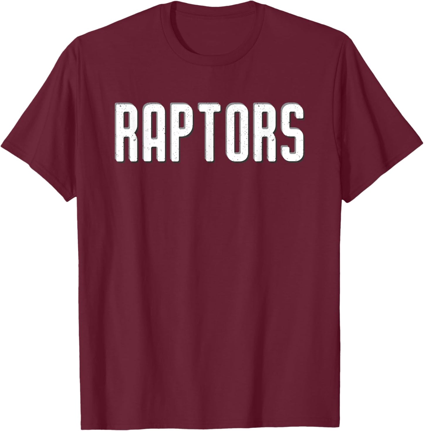 Raptors Anderson Vintage Distressed HS T-Shirt - T-Shirt | Maroon