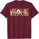 Wrestling Mom Mother day 2023 Mom Mama Mom T-Shirt - T-Shirt | Maroon