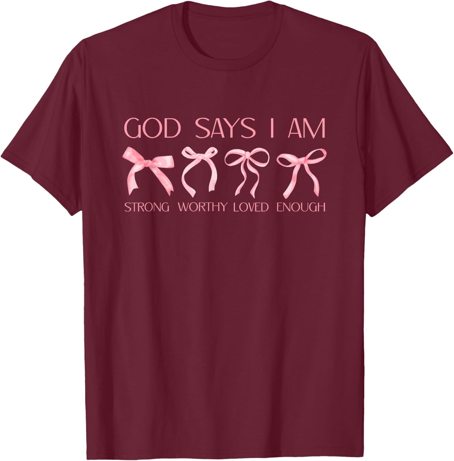 Quote T-Shirt - T-Shirt | Maroon