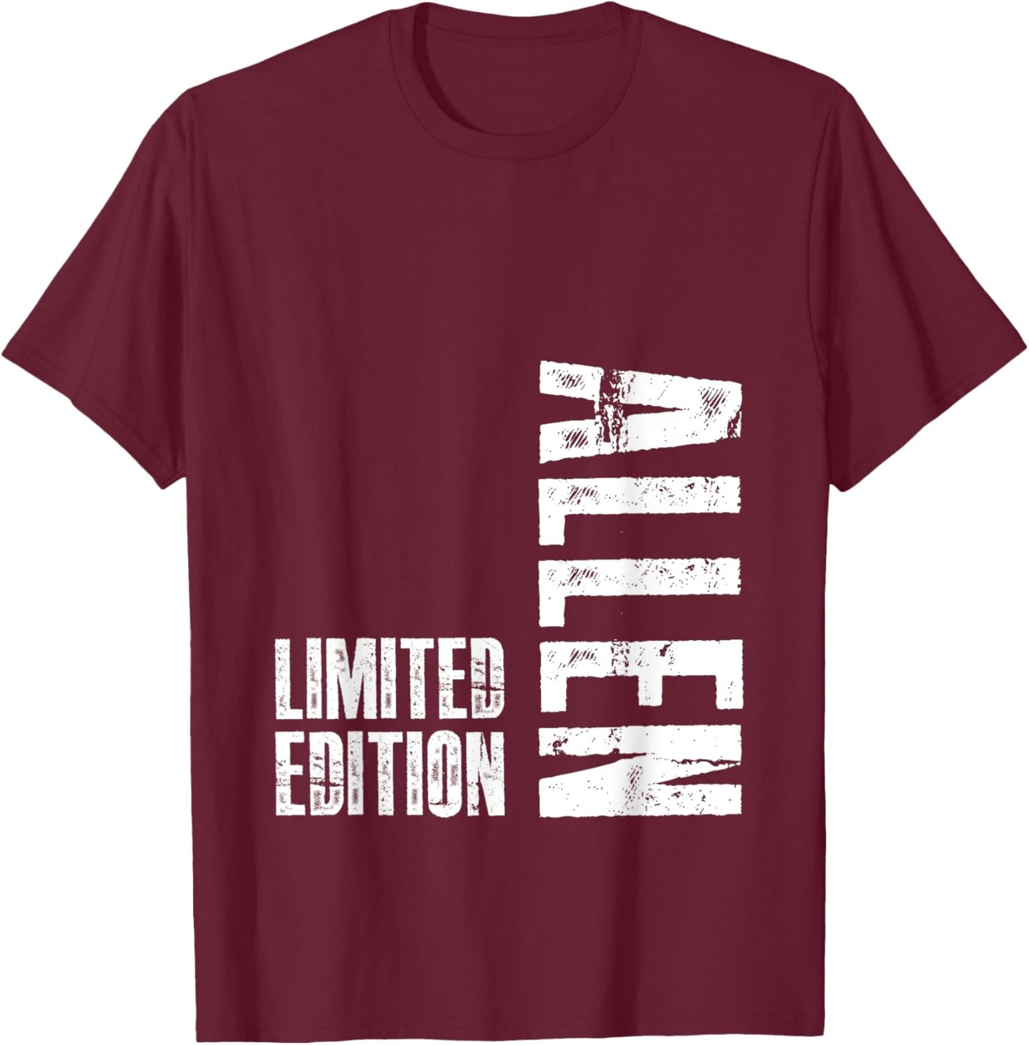 Limited Edition Allen Gifts - Funny Allen T-Shirt - T-Shirt | Maroon