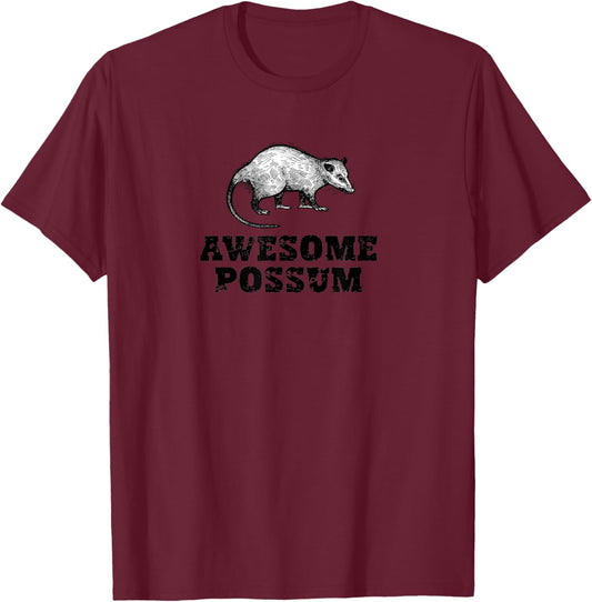 funny opossum Funny Opossum T-Shirt - T-Shirt | Maroon