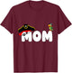 Funny Pirate Mom Pirate Day Cute Birthday Matching Family T-Shirt - T-Shirt | Maroon