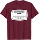 Composition Notebook Halloween Costume Teacher Student T-Shirt - T-Shirt | Maroon