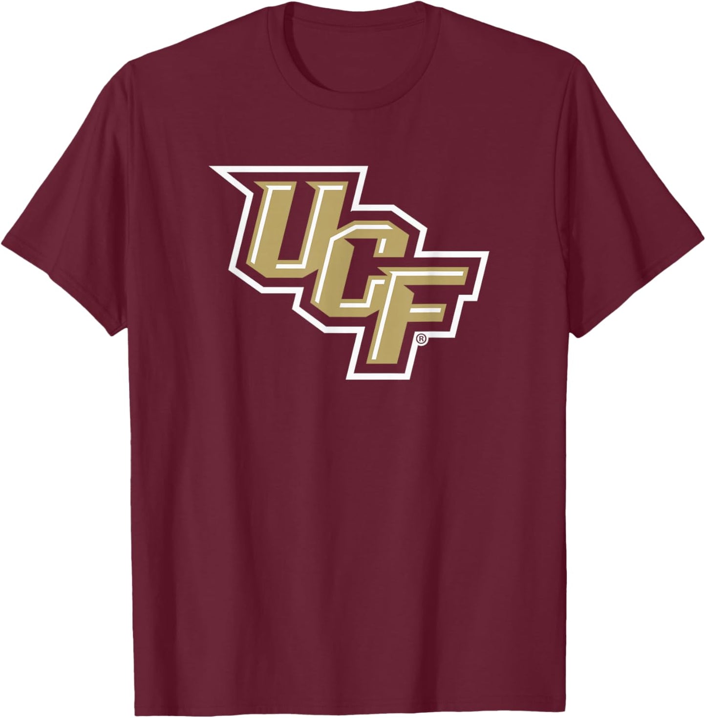 Central Florida Golden Knights Icon Black T-Shirt - T-Shirt | Maroon