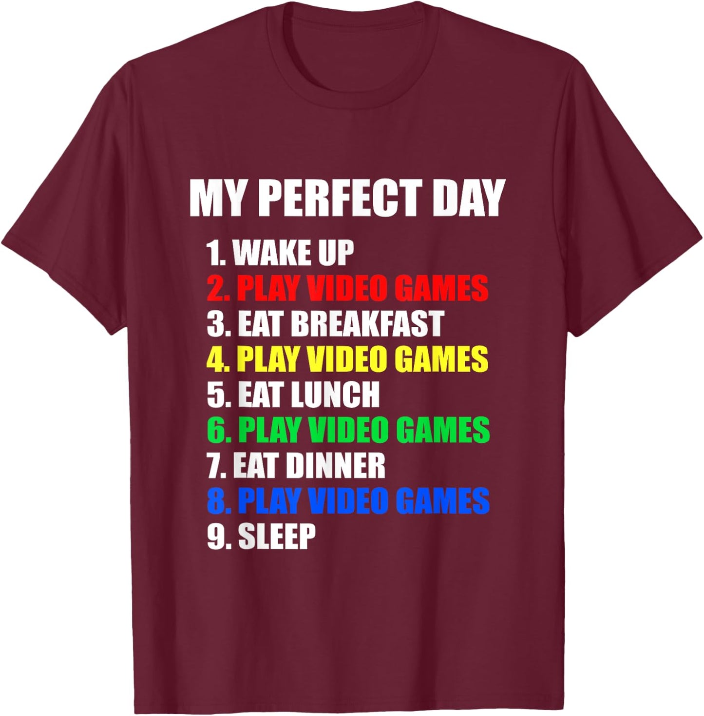 Gift: The Perfect Gaming Day Suprise for Gamers Small T-Shirt - T-Shirt | Maroon
