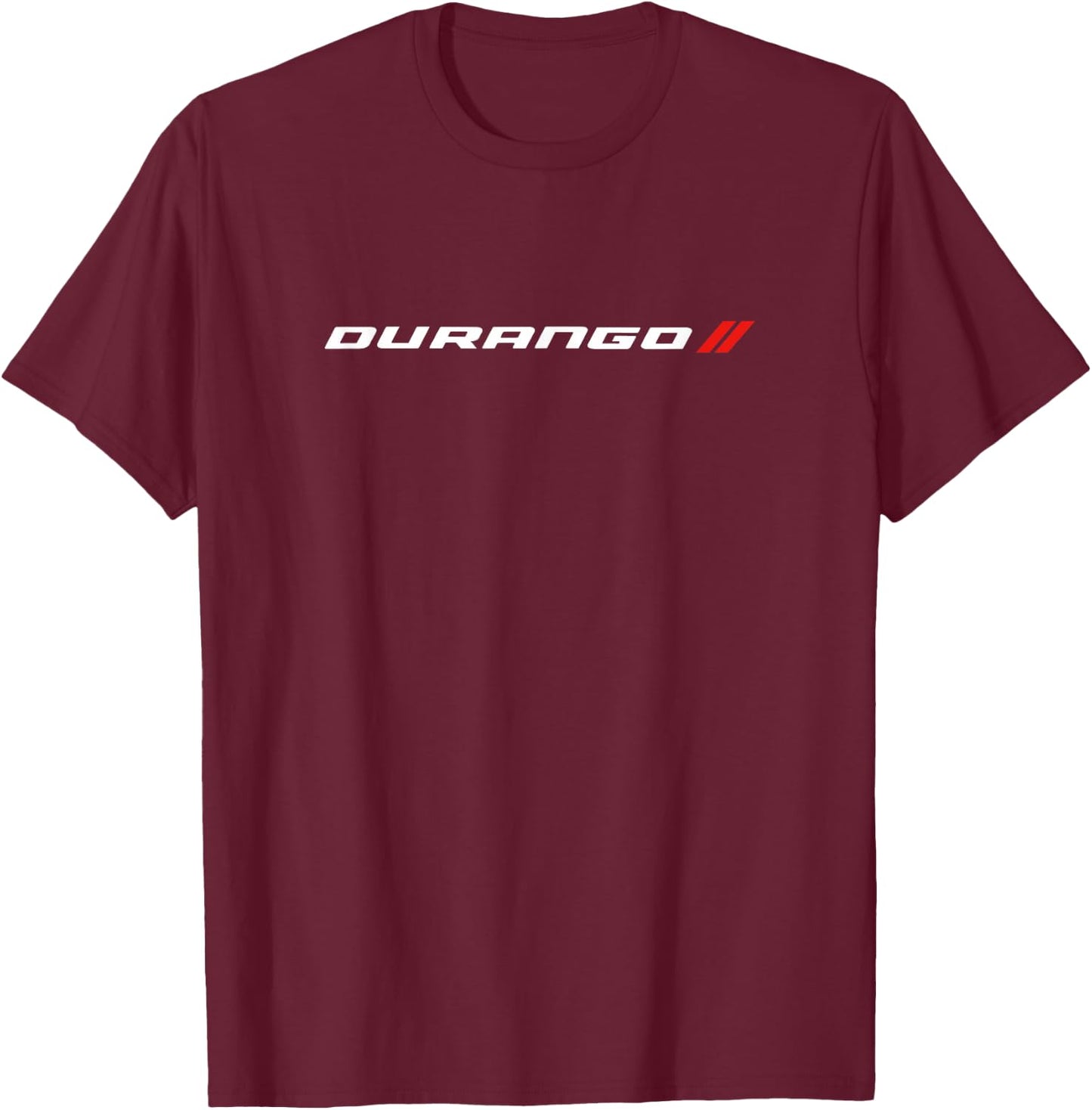 Dodge Durango Classic Logo T-Shirt - T-Shirt | Maroon