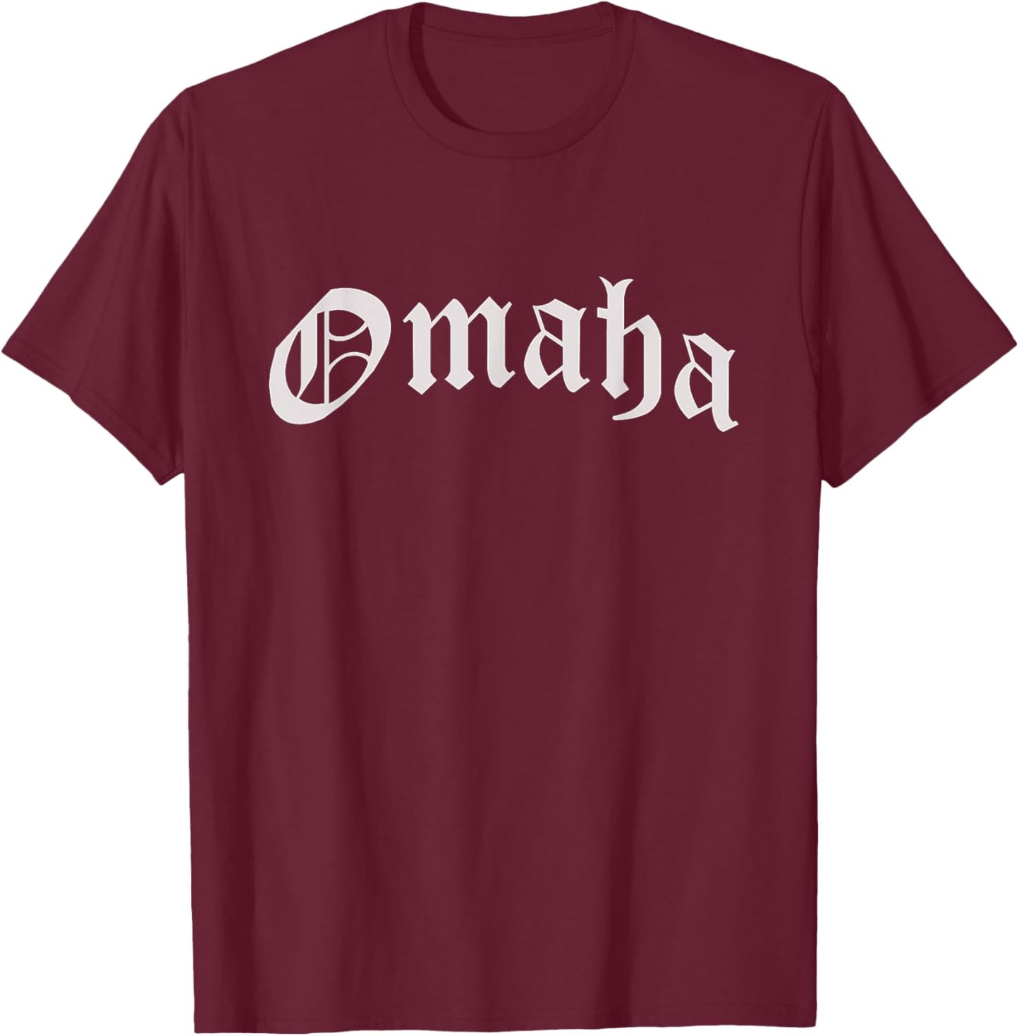 Omaha T-Shirt - T-Shirt | Maroon