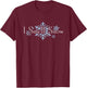 I Smell Snow Winter Christmas Holiday Snowflake T-Shirt - T-Shirt | Maroon