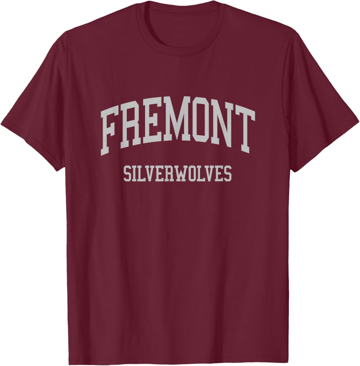 Fremont High School HS Plain City UT Retro Sports T-Shirt - T-Shirt | Maroon
