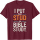 Funny Jesus Christ Religious Christian Believer Christianity T-Shirt - T-Shirt | Maroon