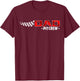 Race Car Birthday Party Racing Family Dad Pit Crew T-Shirt - T-Shirt | Maroon