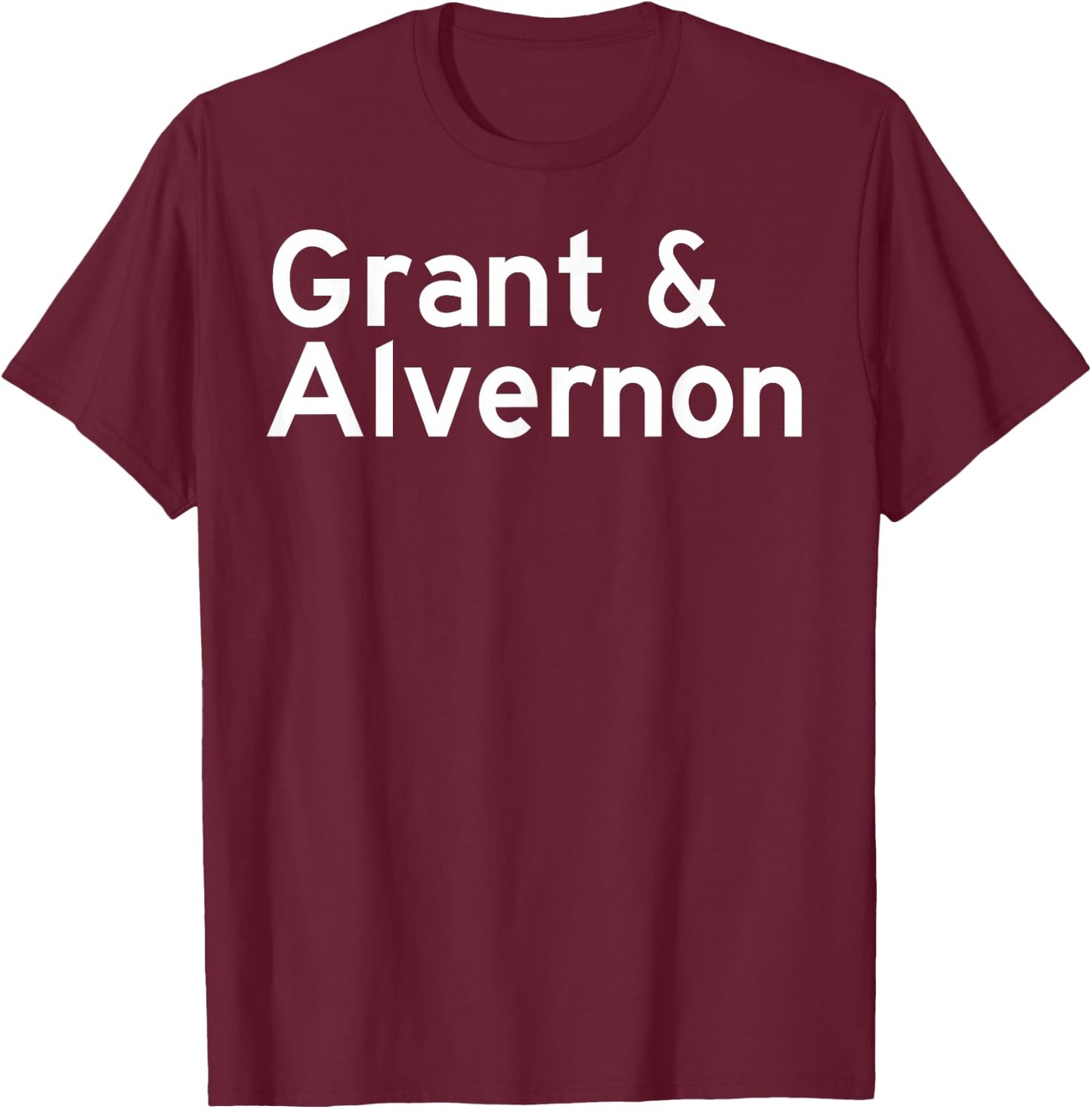 Grant & Alvernon T-Shirt - T-Shirt | Maroon