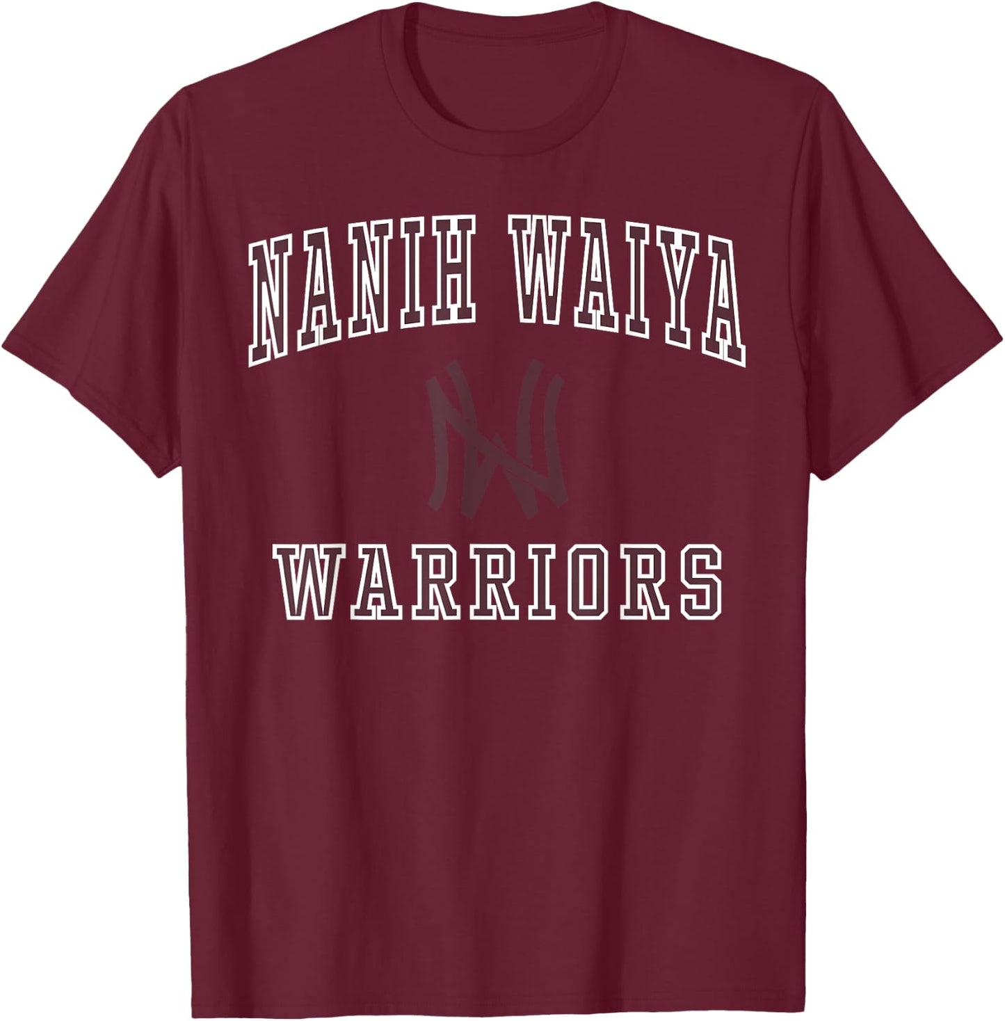 Nanih Waiya Warriors C1 T-Shirt - T-Shirt | Maroon