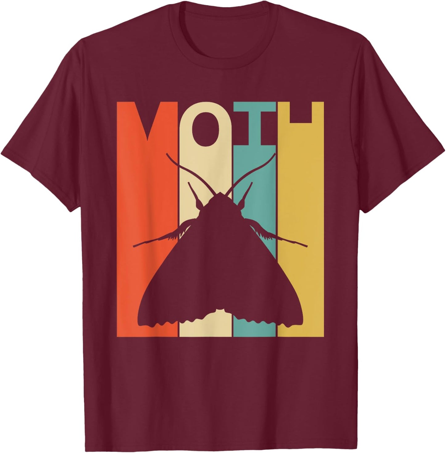 Funny Moth Costume - Moth T-Shirt - T-Shirt | Maroon