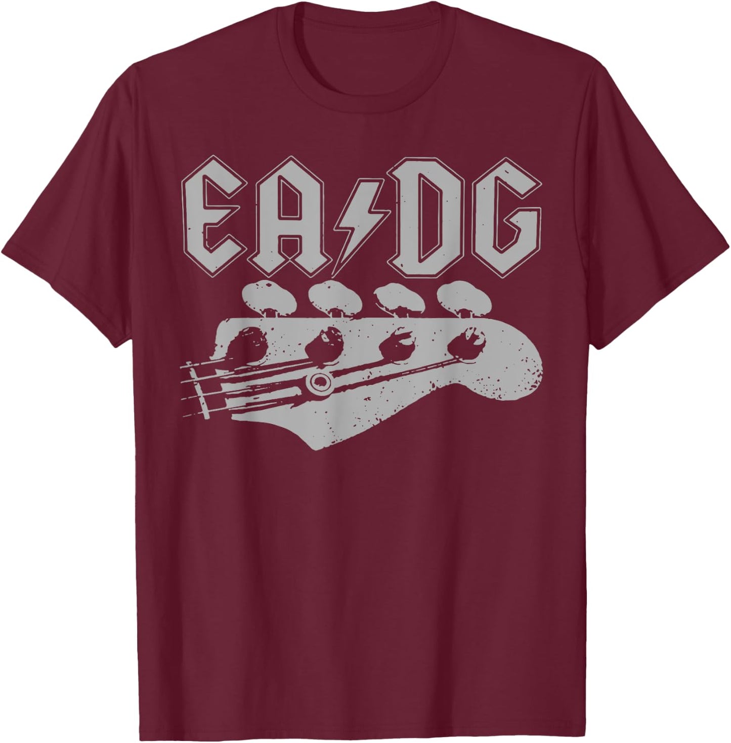 EA DG Guitar T-Shirt - T-Shirt | Maroon