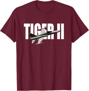 F-5 Tiger II T-Shirt - T-Shirt | Maroon