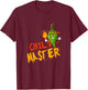 Chili Master Spicy Flavoring Pepper Foodie Food Lover T-Shirt - T-Shirt | Maroon