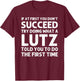 LUTZ Funny Surname Family Tree Birthday Reunion Idea T-Shirt - T-Shirt | Maroon