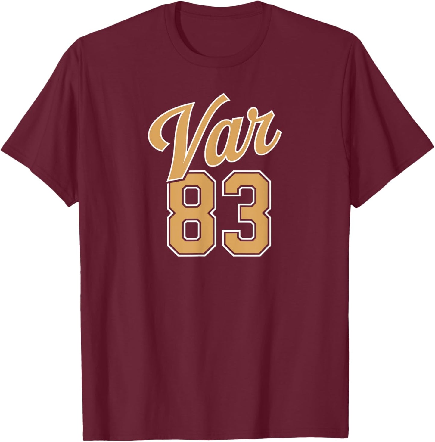 Var 83 T-Shirt - T-Shirt | Maroon