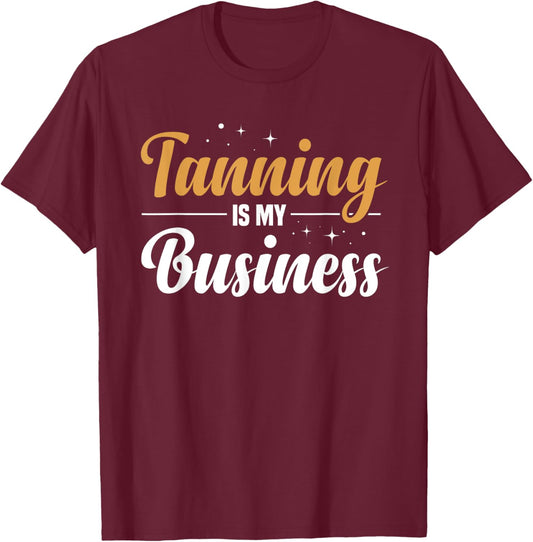 Spray Tan Tech Tanning Solution Spray Tanning Artist T-Shirt - T-Shirt | Maroon