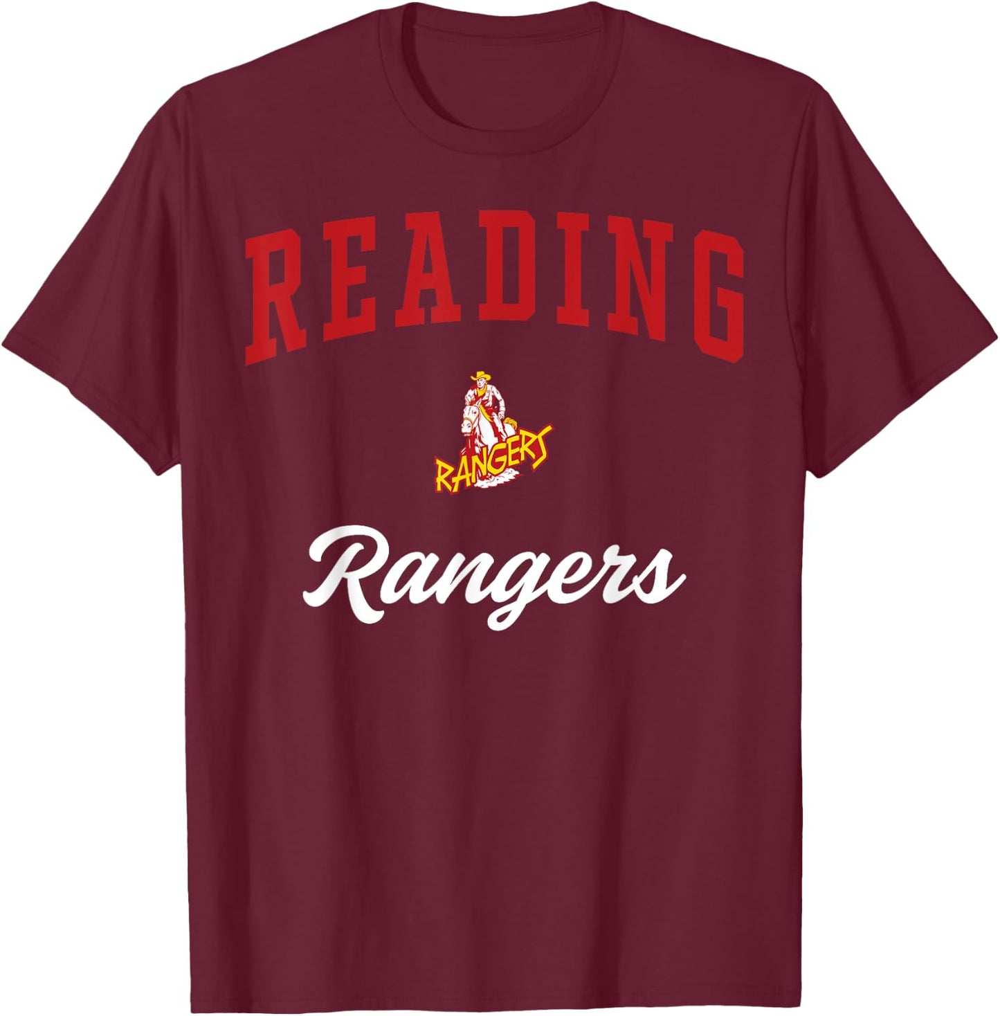 Reading High School Rangers T-Shirt - T-Shirt | Maroon