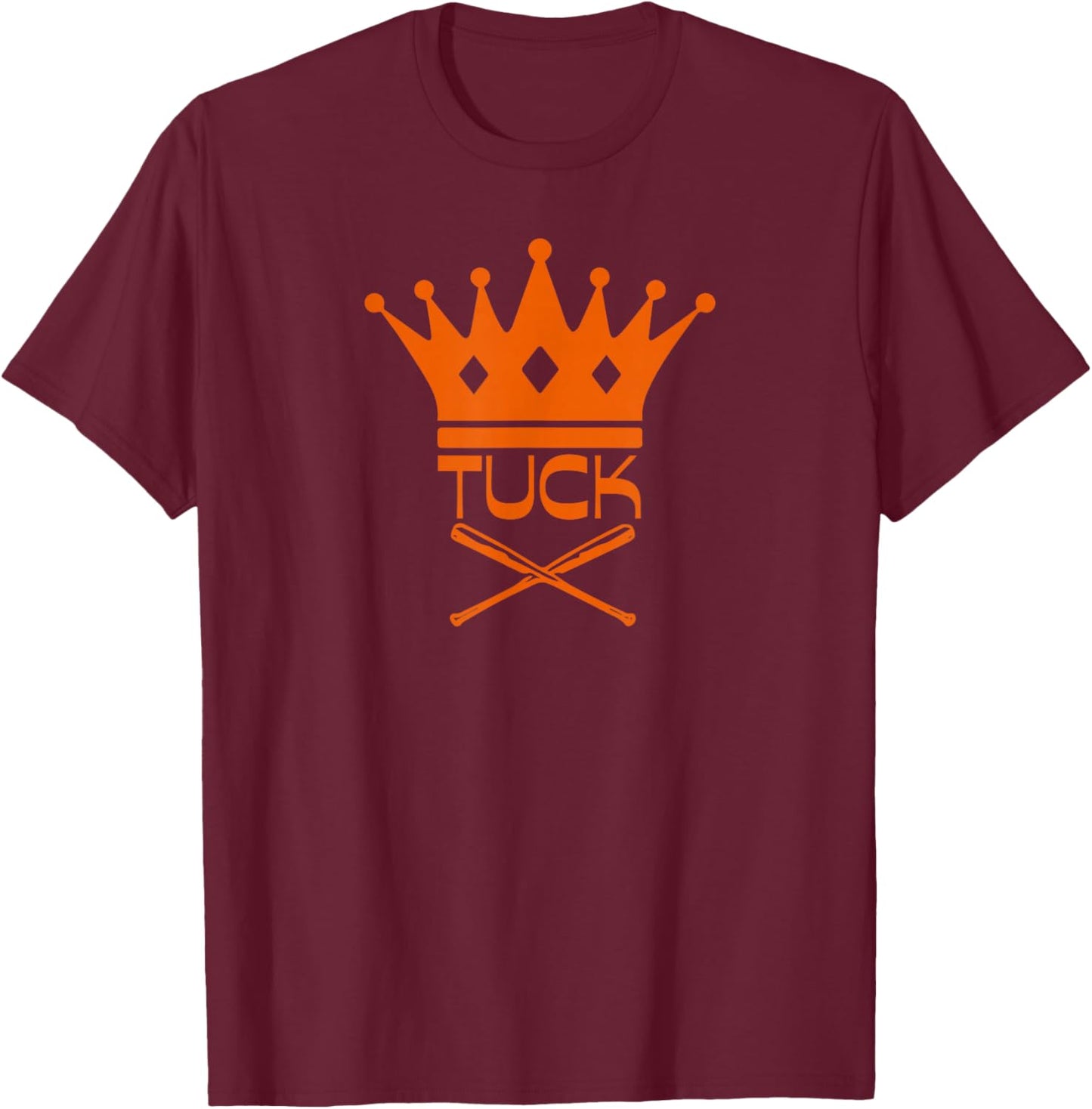 King Tuck! T-Shirt - T-Shirt | Maroon