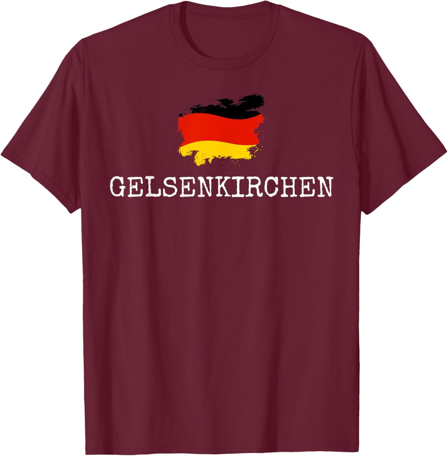 Gelsenkirchen Germany Deutschland German Deutsch Women Men T-Shirt - T-Shirt | Maroon