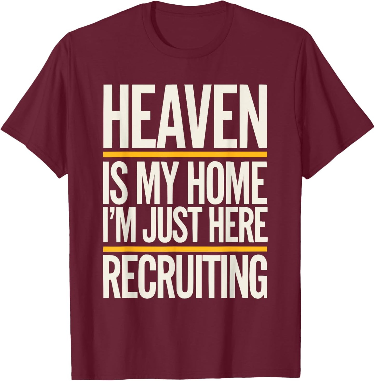 Funny Jesus Christ Religious Christian Believer Christianity T-Shirt - T-Shirt | Maroon