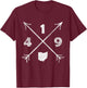 Toledo Ohio OH | area code 419 T-Shirt - T-Shirt | Maroon