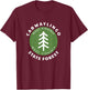 Cabwaylingo State Forest West Virginia Vacation Souvenir WV T-Shirt - T-Shirt | Maroon