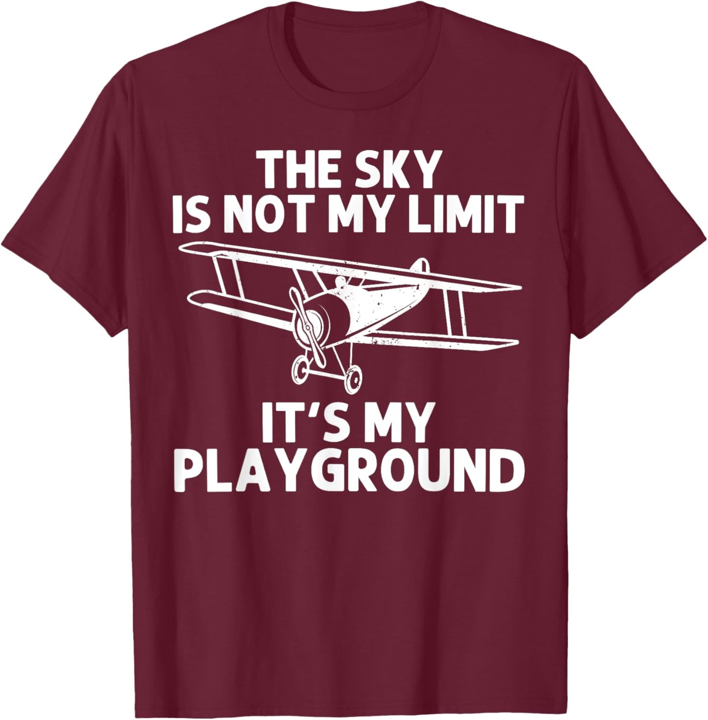 Funny Pilot Design Women Aviation Airplane Pilot T-Shirt - T-Shirt | Maroon