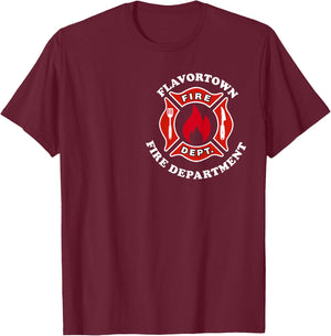 Flavortown Fire Department T-Shirt - T-Shirt | Maroon