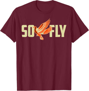 So Fly Shirt | Cute Heart Beats For Pigeon Bird Gift T-Shirt - T-Shirt | Maroon