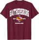 Athletic Gaithersburg Maryland MD Retro Throwback Souvenir T-Shirt - T-Shirt | Maroon