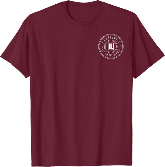 Letlive - Cycle - Official Merchandise T-Shirt - T-Shirt | Maroon