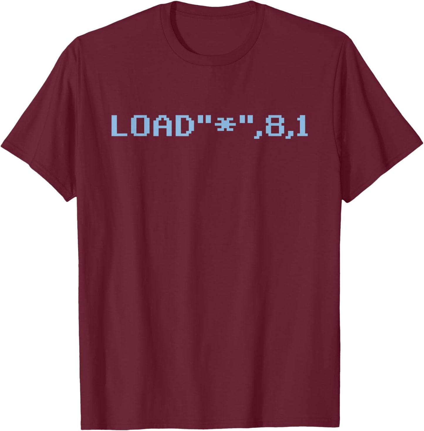 Retro Gamer C64 Gaming T-Shirt - T-Shirt | Maroon
