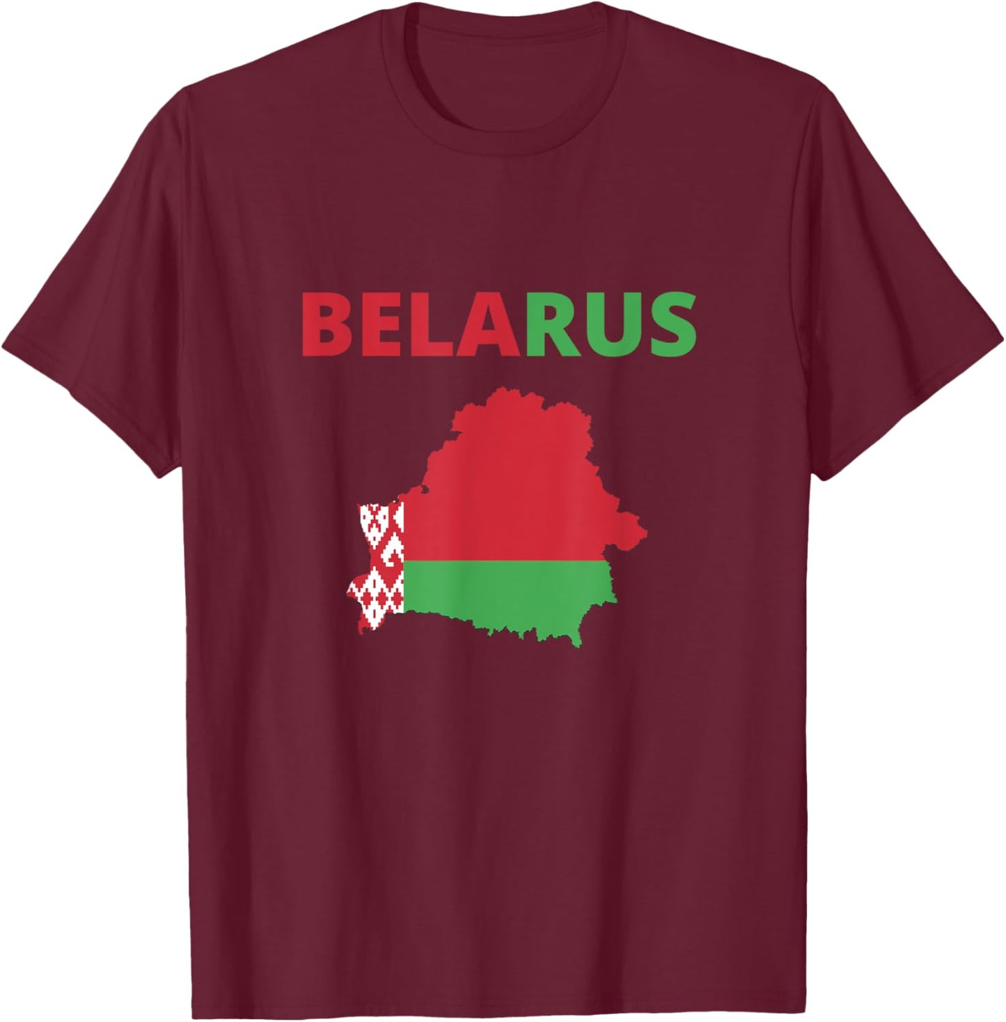 Belarus T-Shirt - T-Shirt | Maroon