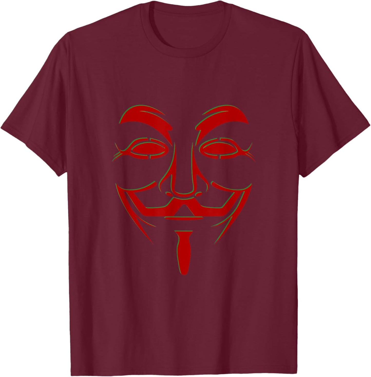 Anonymous Hacker Stuff Game Master DDOS Project Zorgo T-Shirt - T-Shirt | Maroon