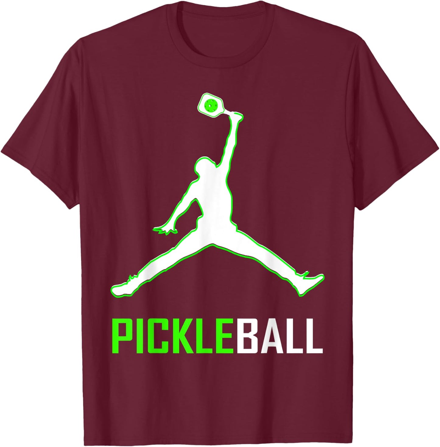 Pickleball funny Gift women kids Pickleball player T-Shirt - T-Shirt | Maroon