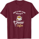 Just A Girl Who Loves Jesus And Coffee T-Shirt - T-Shirt | Maroon
